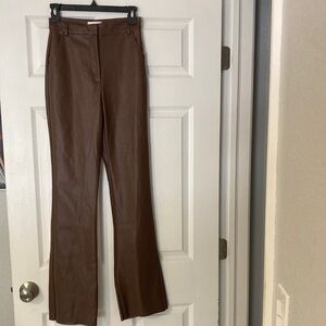 Meshki Tyra Straight Leg Chocolate Pants